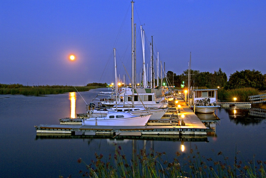 Moonrise, Owl Harbor
